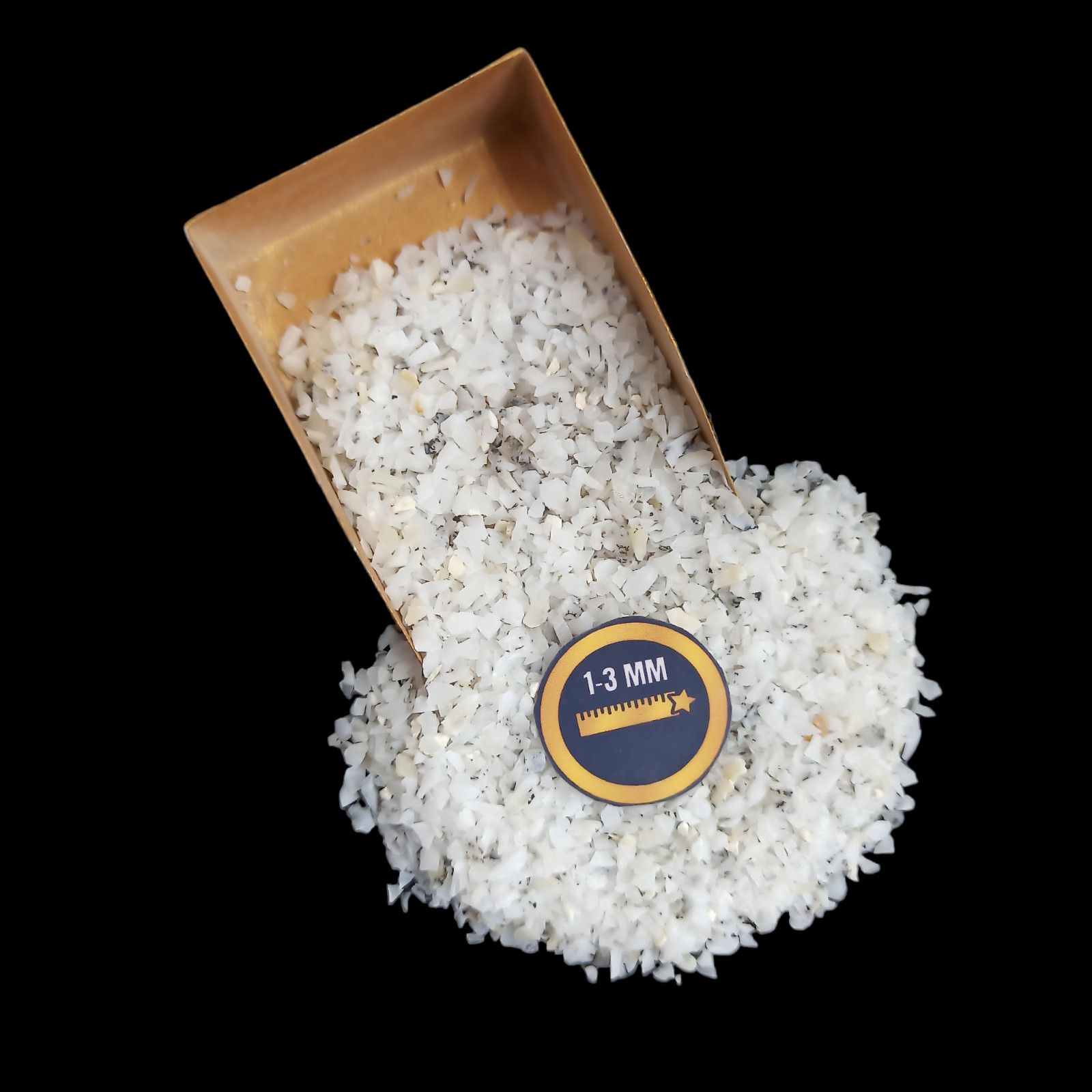 Natural Dendrite Opal coarse Crushed Powder For Massage Use Ring inlay jewelry