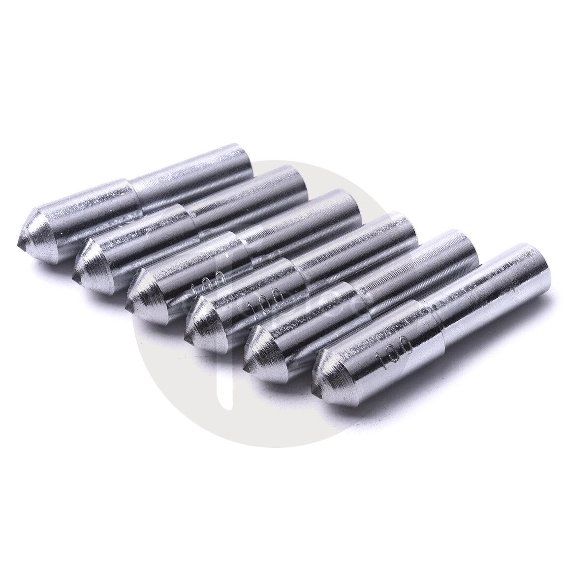 6pc Diamond Dresser Set – Single Point Grinding Wheel Dresser Tool with Tapered