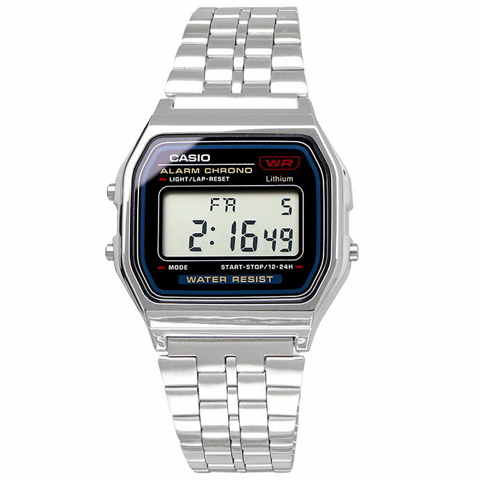 CASIO A159WA-N1 Watch Cheap Casio Chipkashi Digital Unisex Silver New no Box
