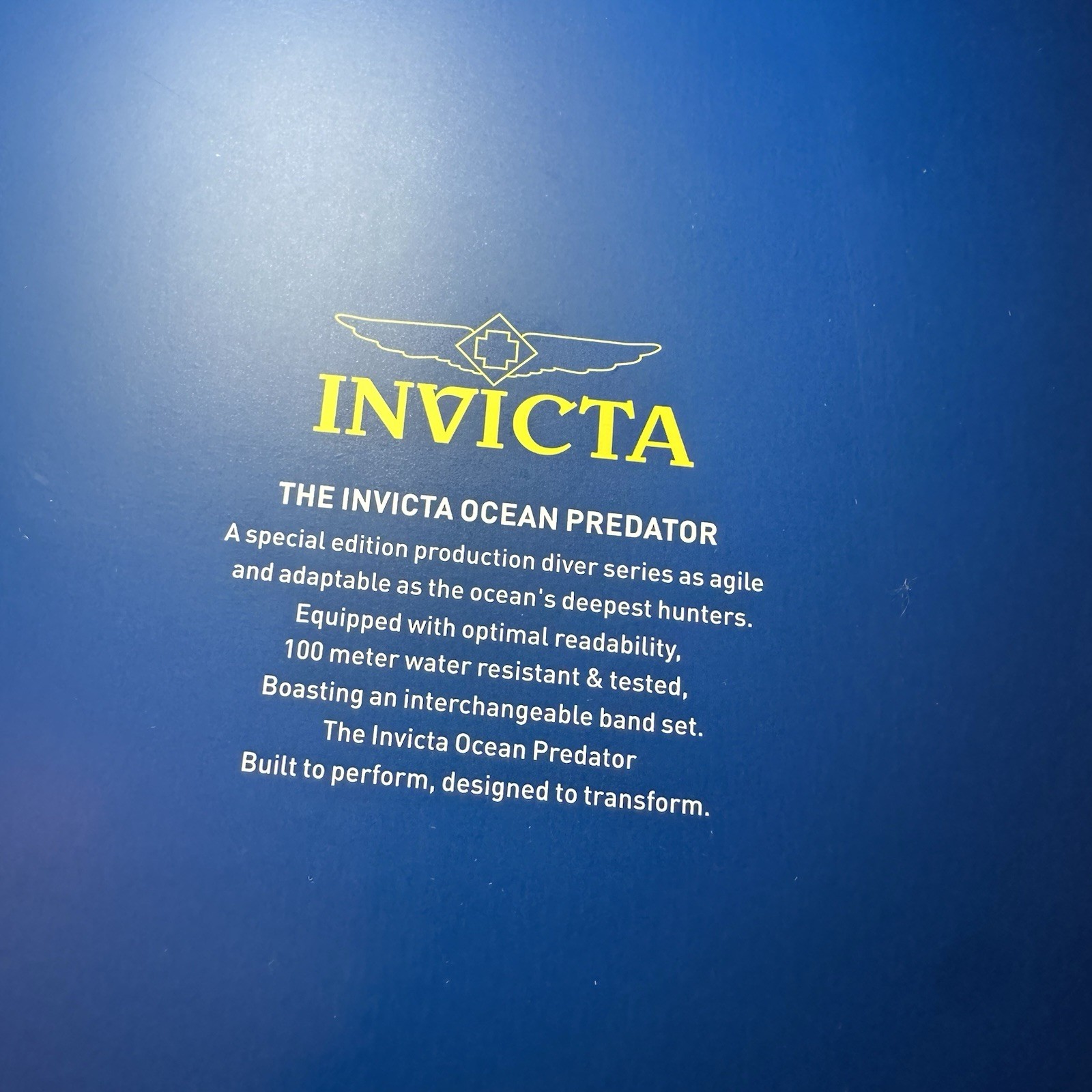 Invicta Ocean Predator Men’s Watch – 43mm, Black with Interchangeable Strap