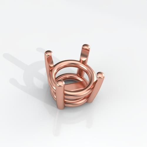Round Pre-notched Head Mounting