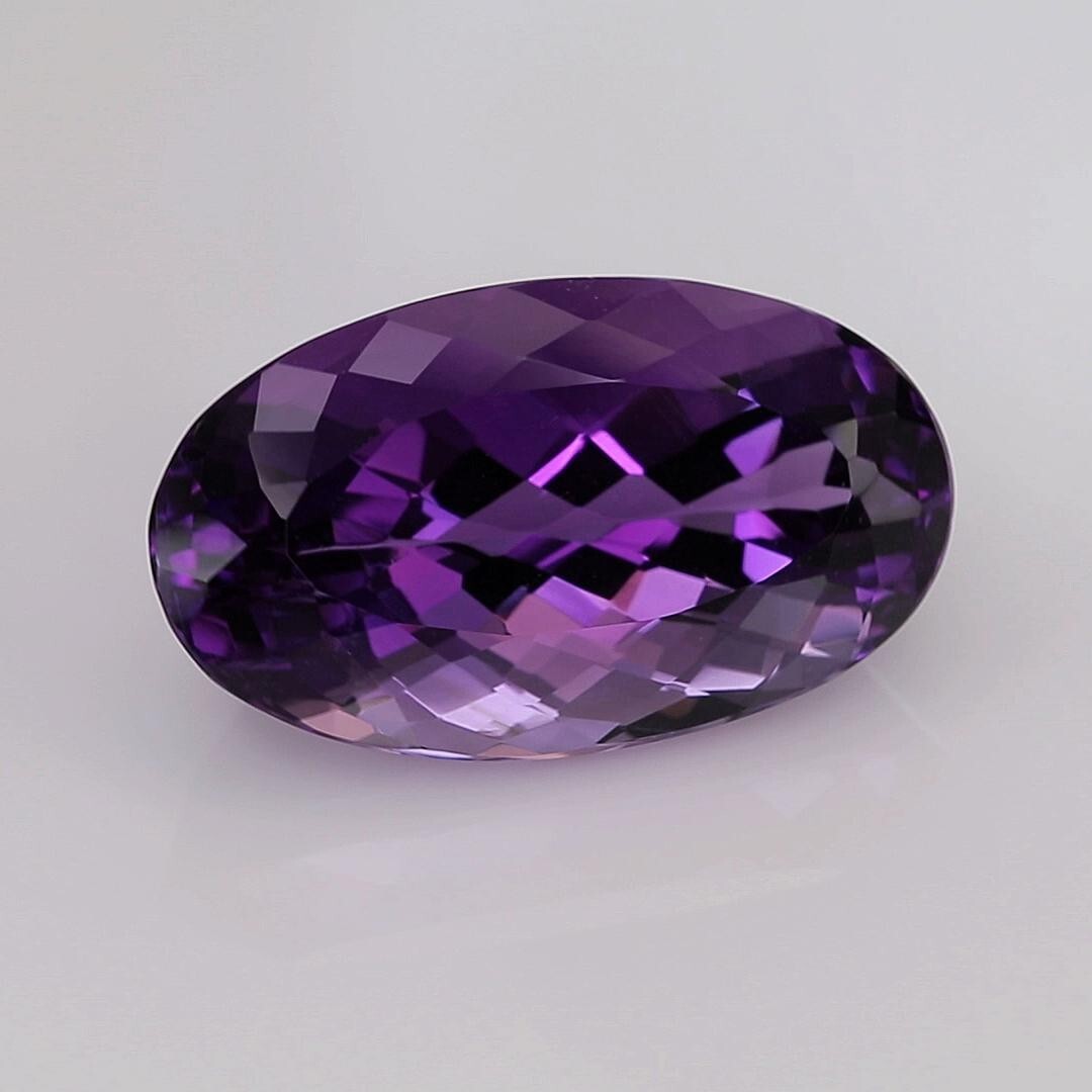 22.59 carats – Fine Grade Vivid Purple Bolivian Natural Amethyst 2410341-5