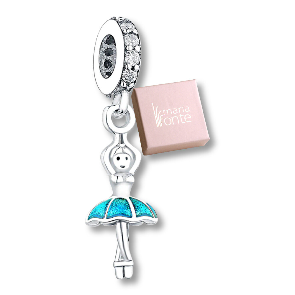 MariaFonte Charm Ballerina Dance in 925 Silver Compatible