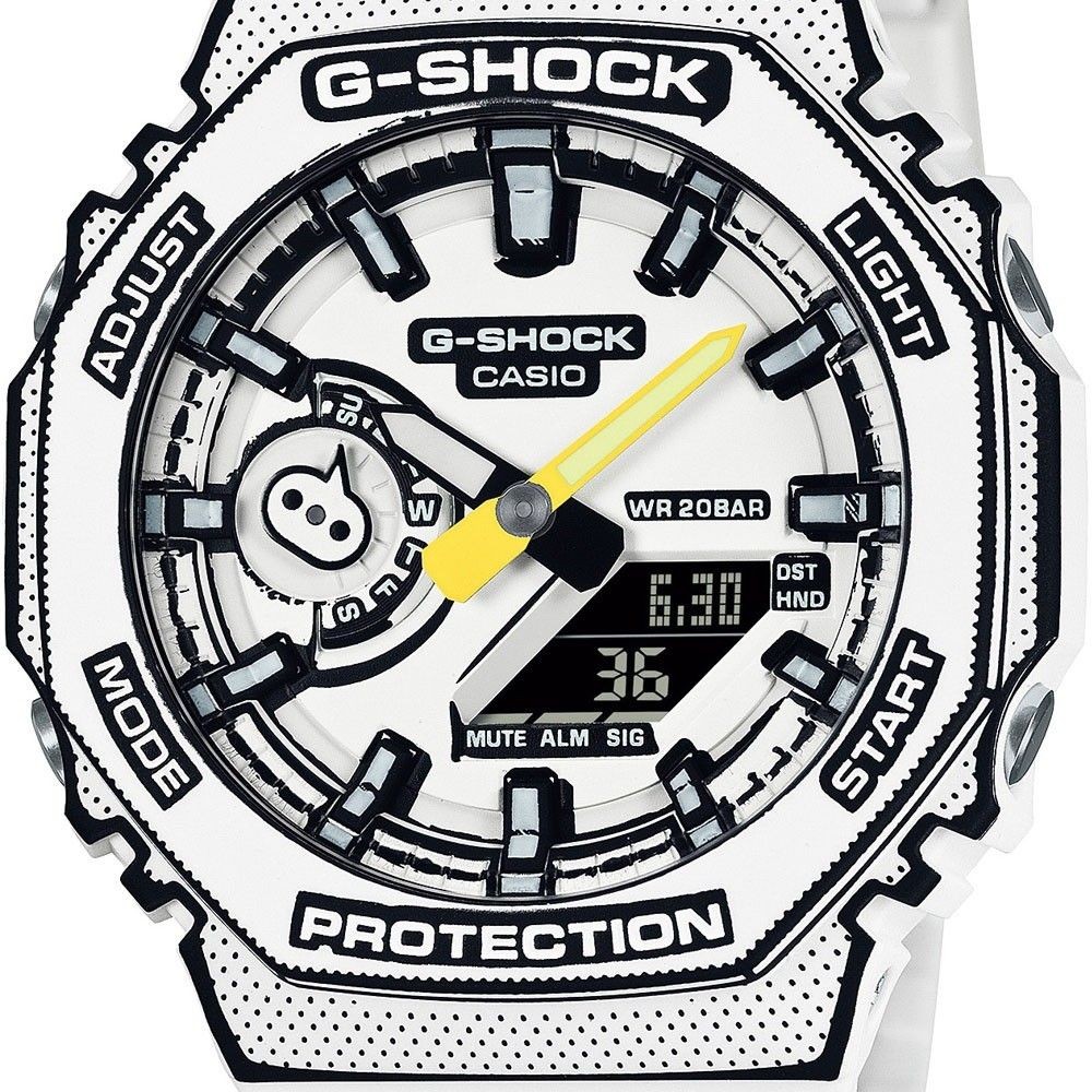 Brand new and unused G-Shock GA 2100MNG 7ADR No.gs3178