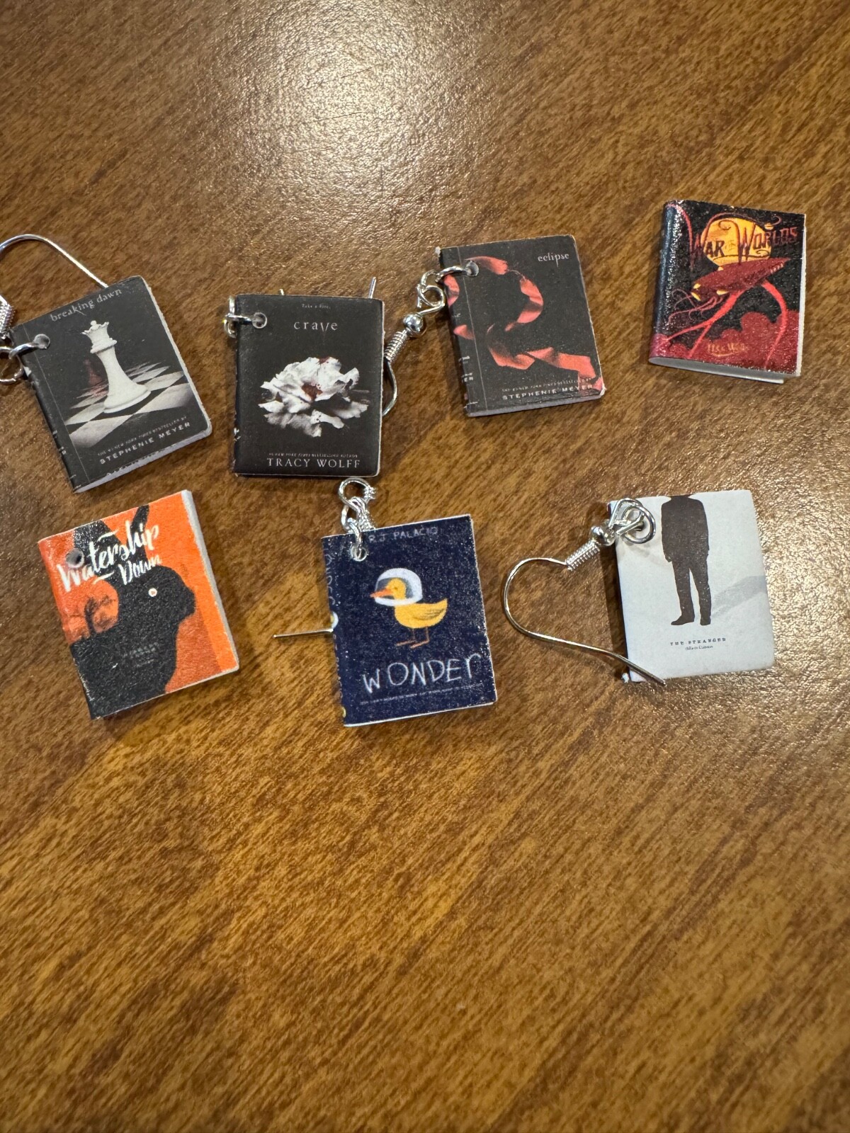INDIVIDUAL Mini Book & Manga Earrings Handmade Literary Jewelry Book Lover Gift
