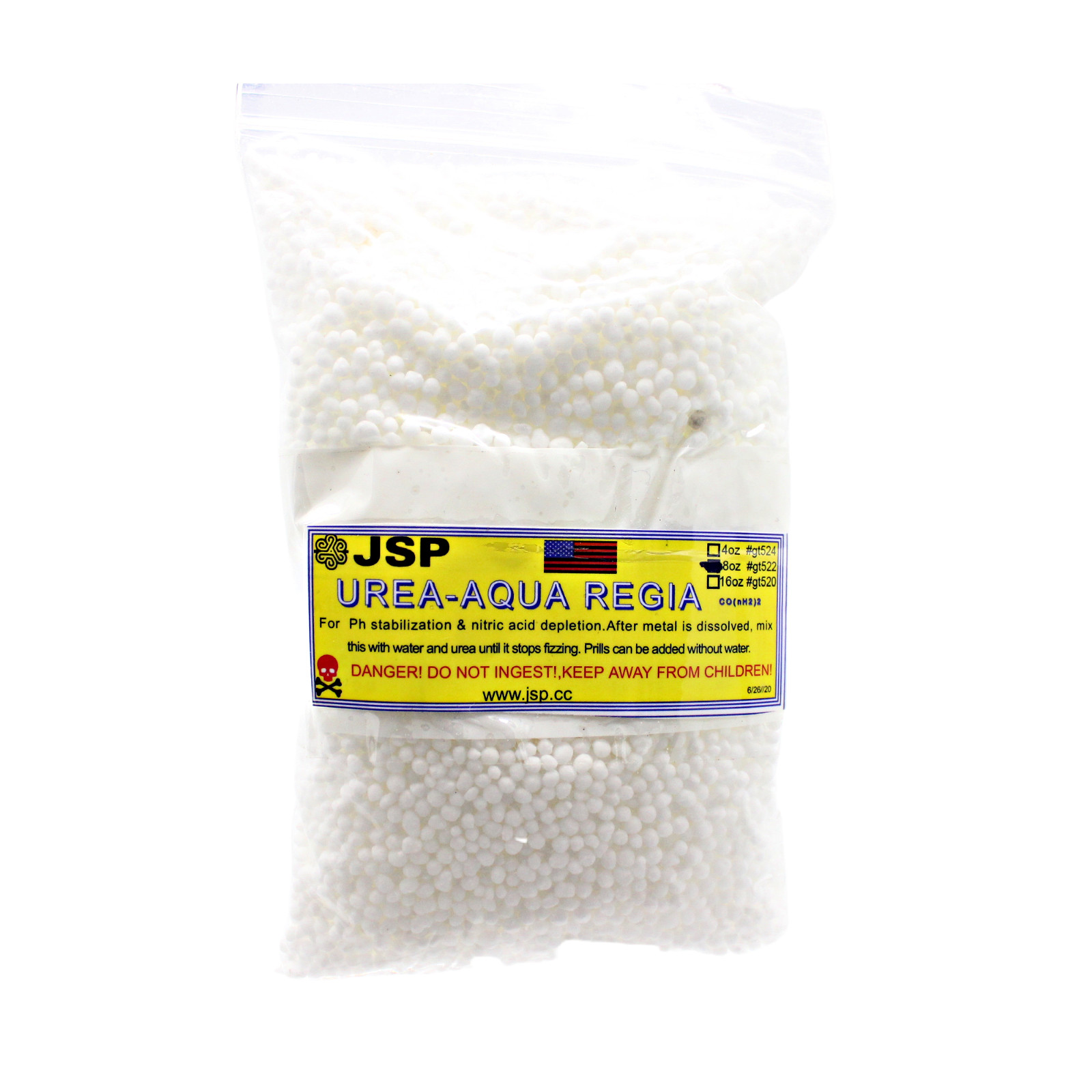 Gold Precipitation Kit Sodium Metabisulfite SMB Urea Gold Refining Stannous