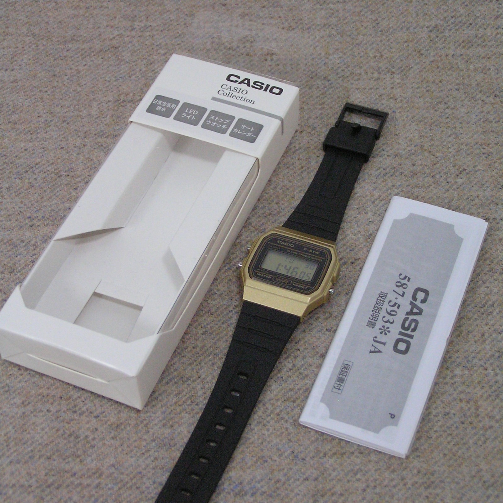[UK STOCK!] CASIO F-91WM-9AJH GENUINE DIGITAL WATCH – Japan Exclusive Model!