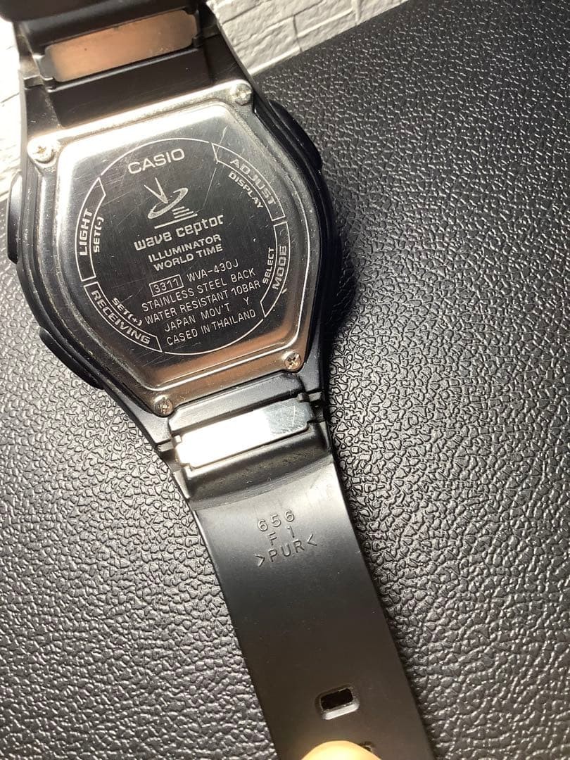 CASIO WAVE CEPTOR WVA-430J Wristwatch