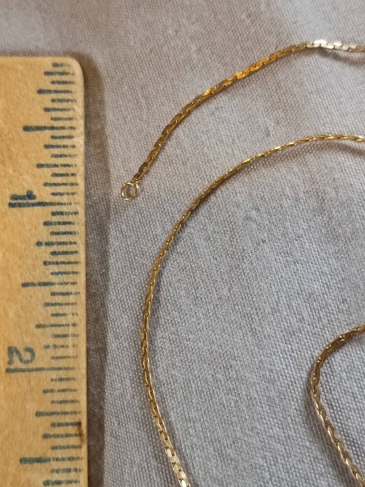 Vintage 17″ 1/20 14k Gold Filled Necklace.