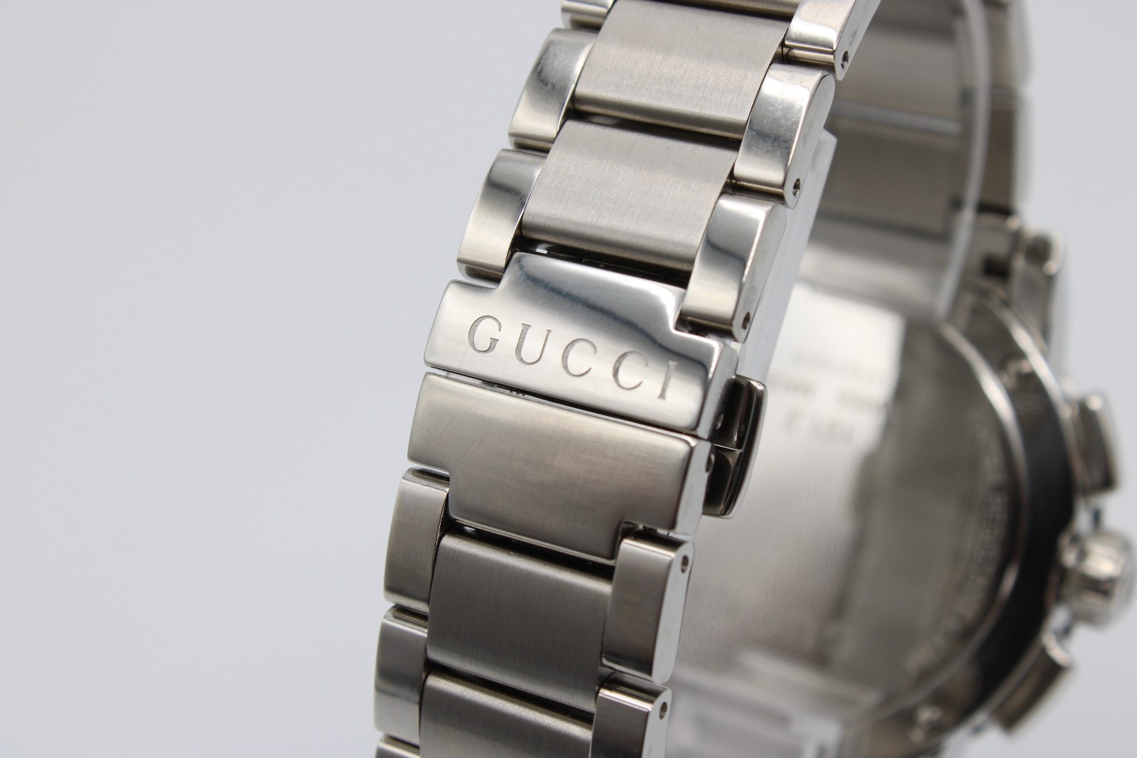 GUCCI G-Chrono YA101204 Stainless Steel Black Dial Men’s Watch 44 mm