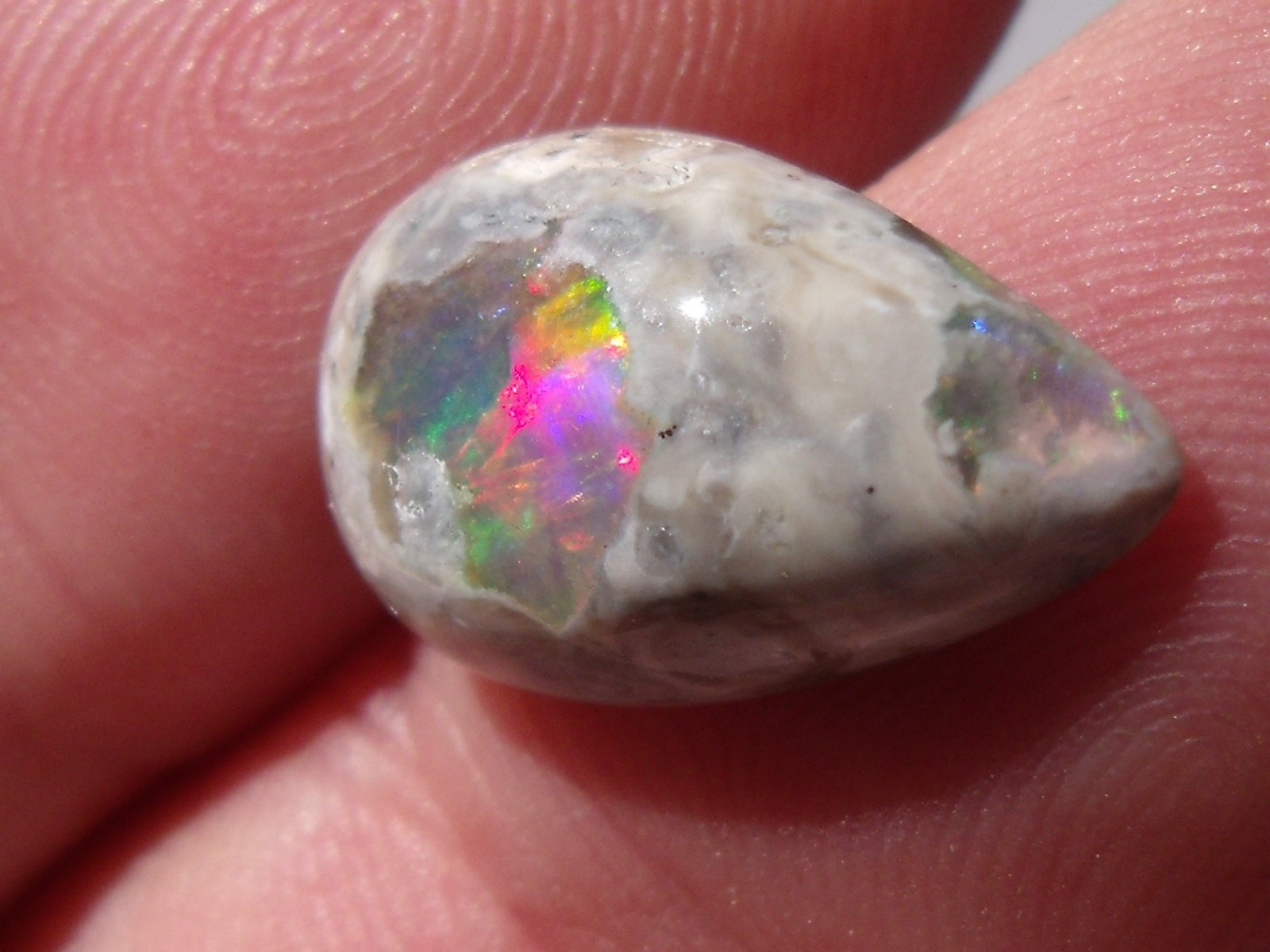 4.76 Ct. Mexican Cantera Fire Opal Cabochon