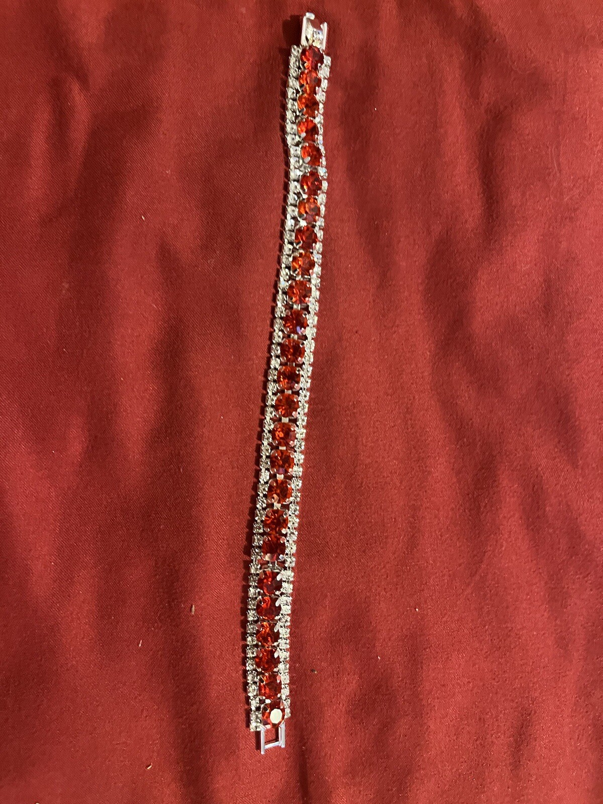 Red Faux Stones & Faux Diamonds