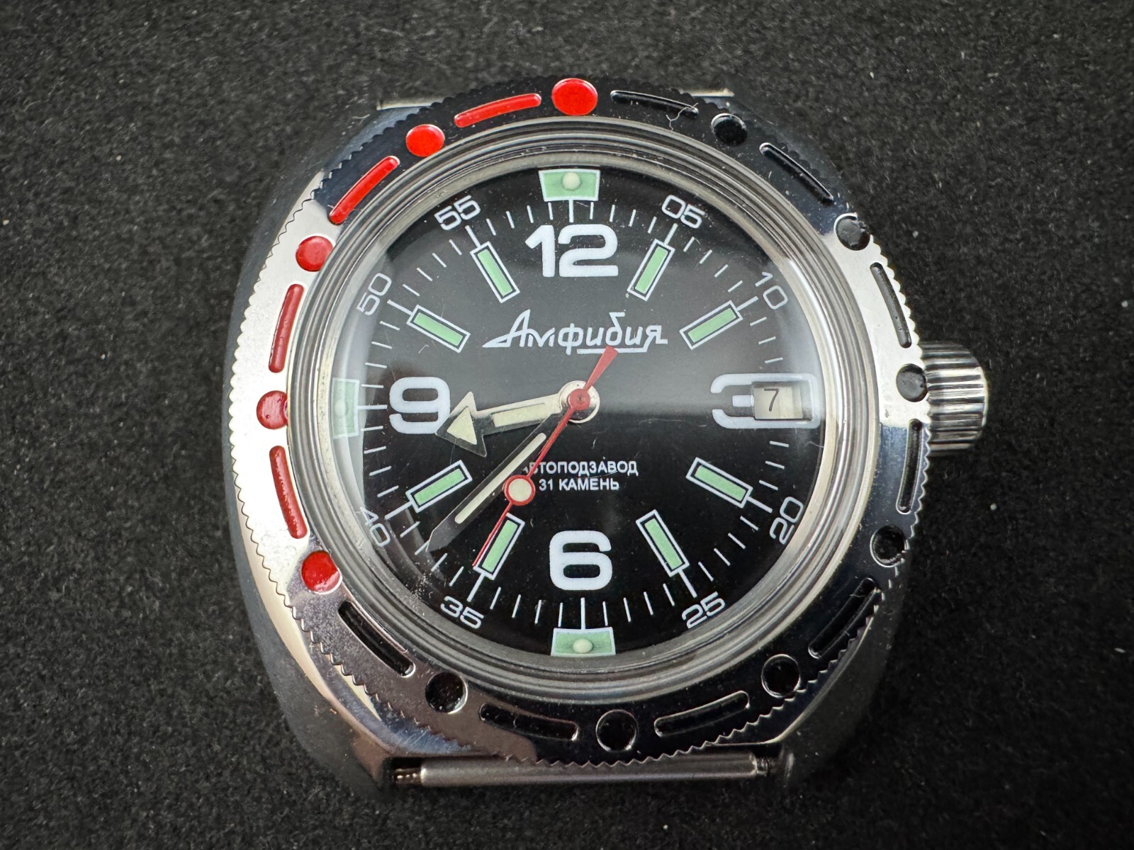 Amphibian Vostok 2416 Diver 200m 20Atm Automatic Mechanical served