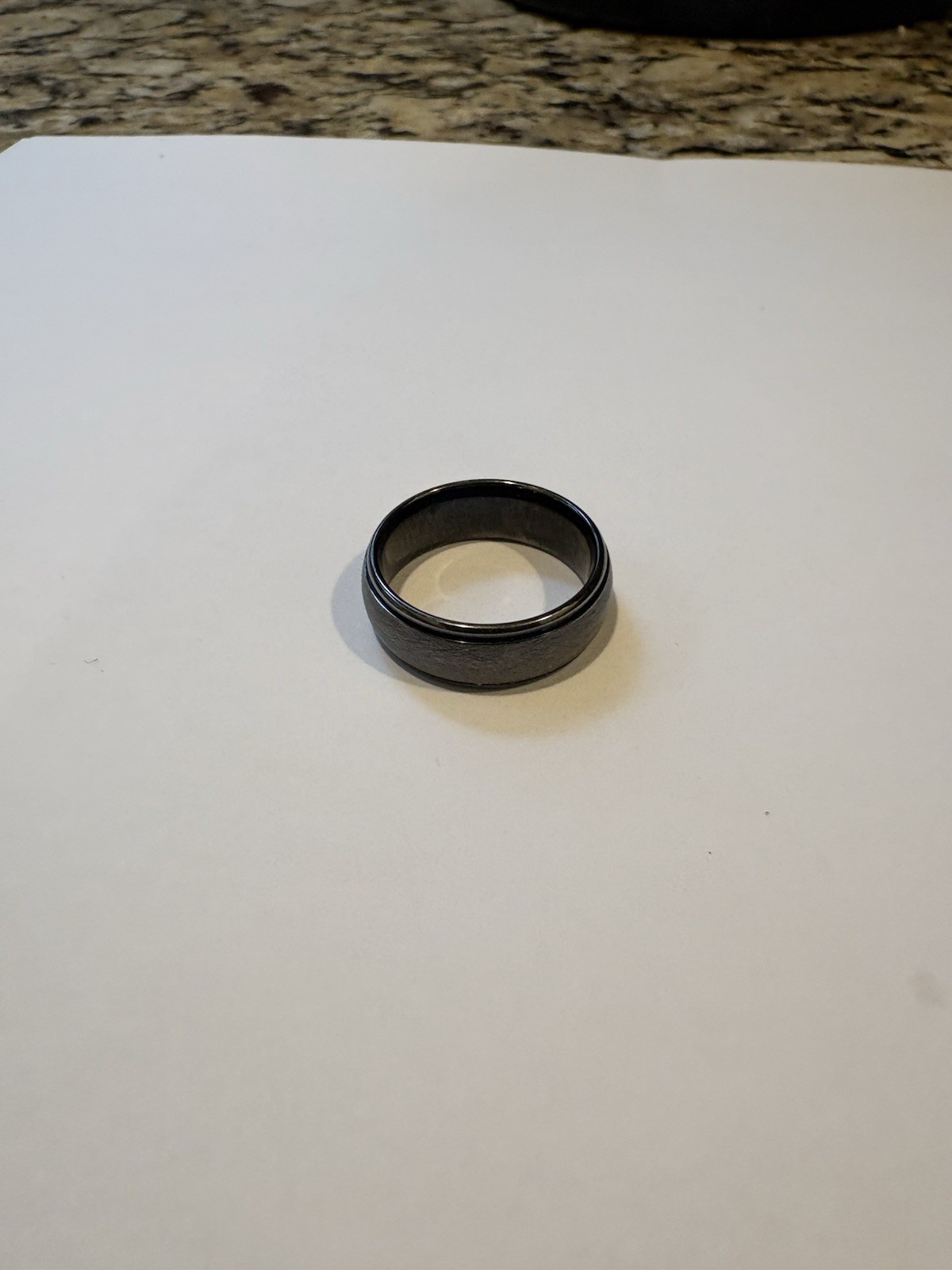 Triton Men’s Tungsten Carbide Wedding Band, Size 10, TC 850