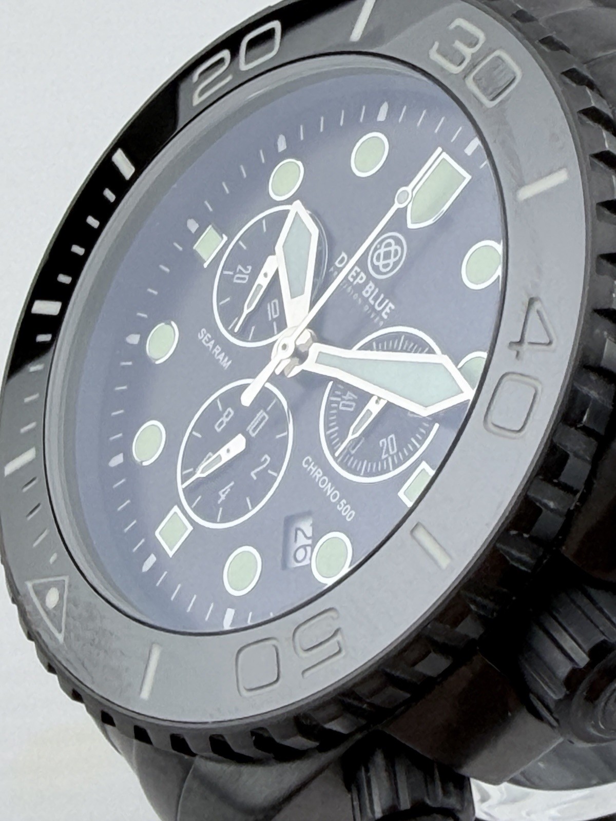 Deep Blue Sea Ram 500 Chronograph Black PVD Quartz LE 0032/5000 Sapphire 45mm