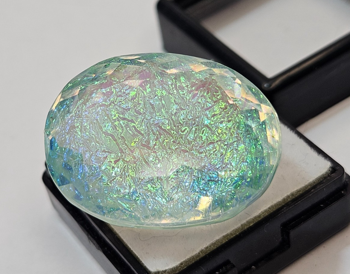 Monarch Fire Opal Oval Cut 55+ Ct NATURAL Quality Loose GEMSTONE