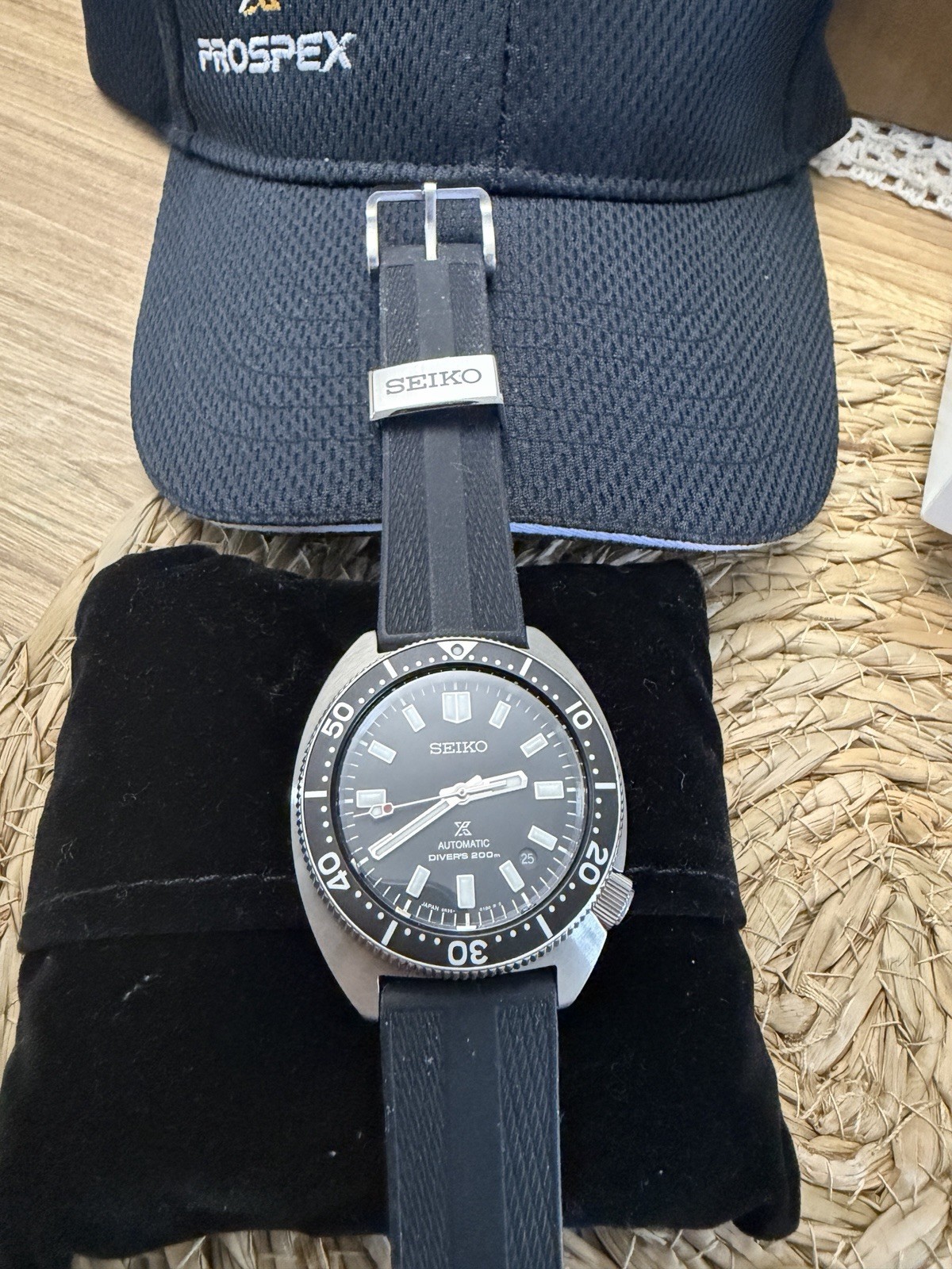 Seiko Prospex Men’s Black Watch – SPB317J1