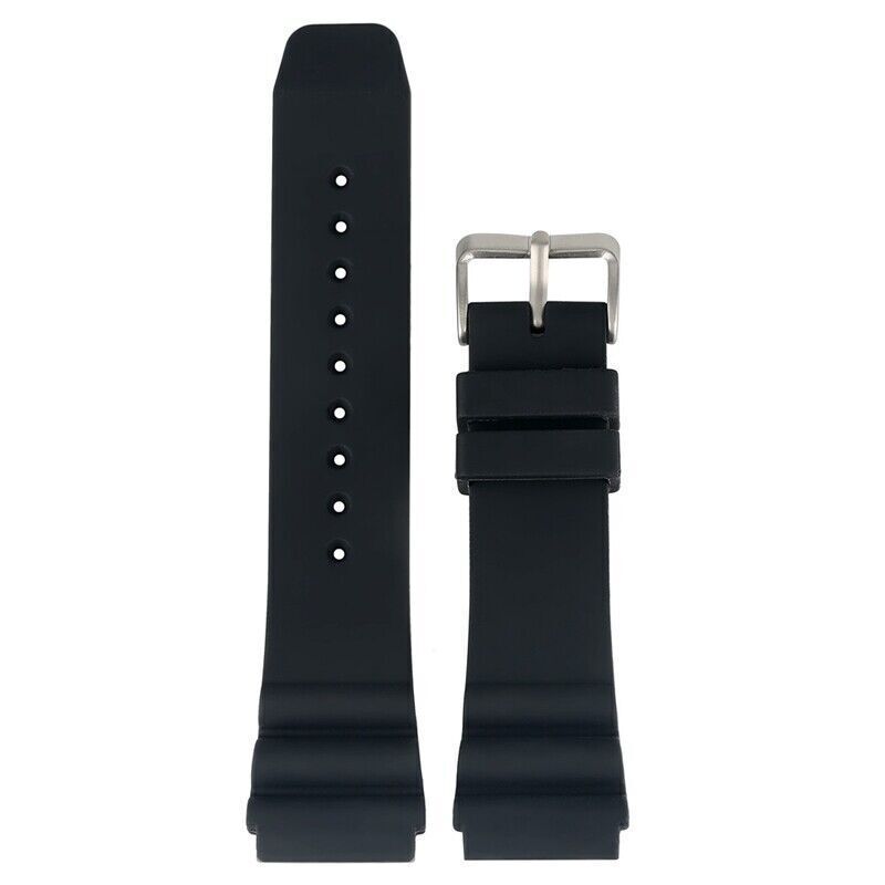 Black/Blue/Red/Green/Gray Silicone Stap 22mm Watch Strap Waterpfoof Bracelet