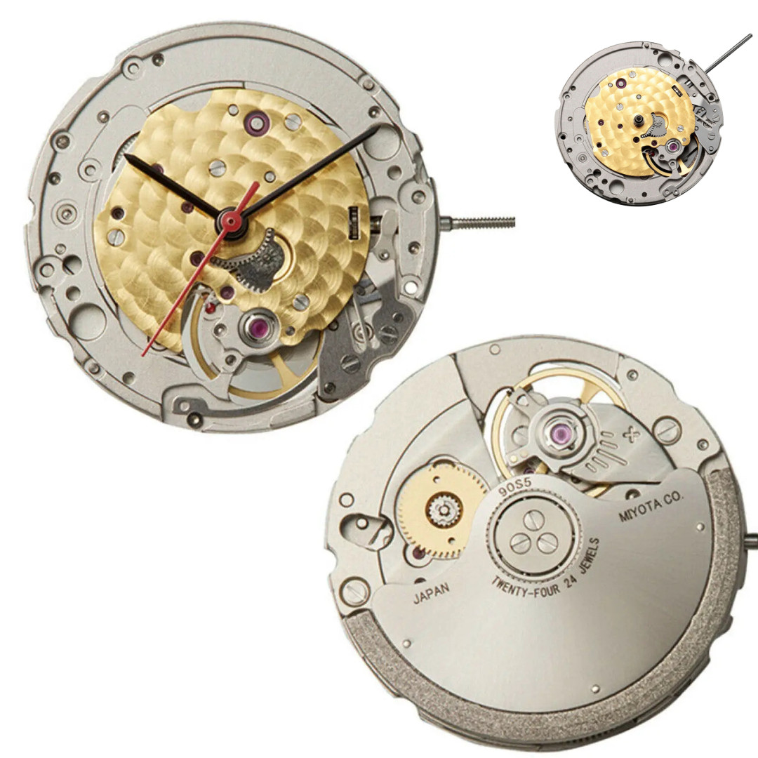 Genuine Miyota 90S5 Automatic Movement Open Heart 24 Jewels Hi-Beat Citizen Core