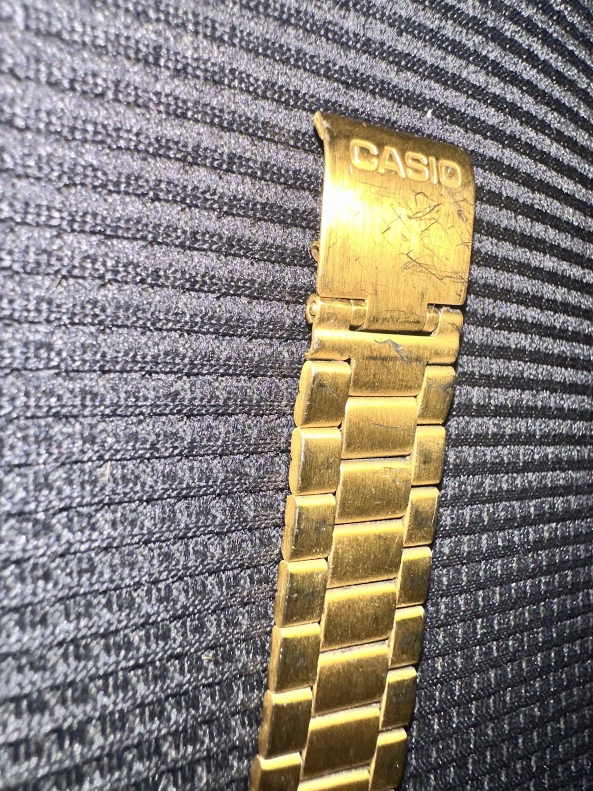 Vintage Casio A159WGE Digital Watch Module A168 Gold Tone – Japan Working