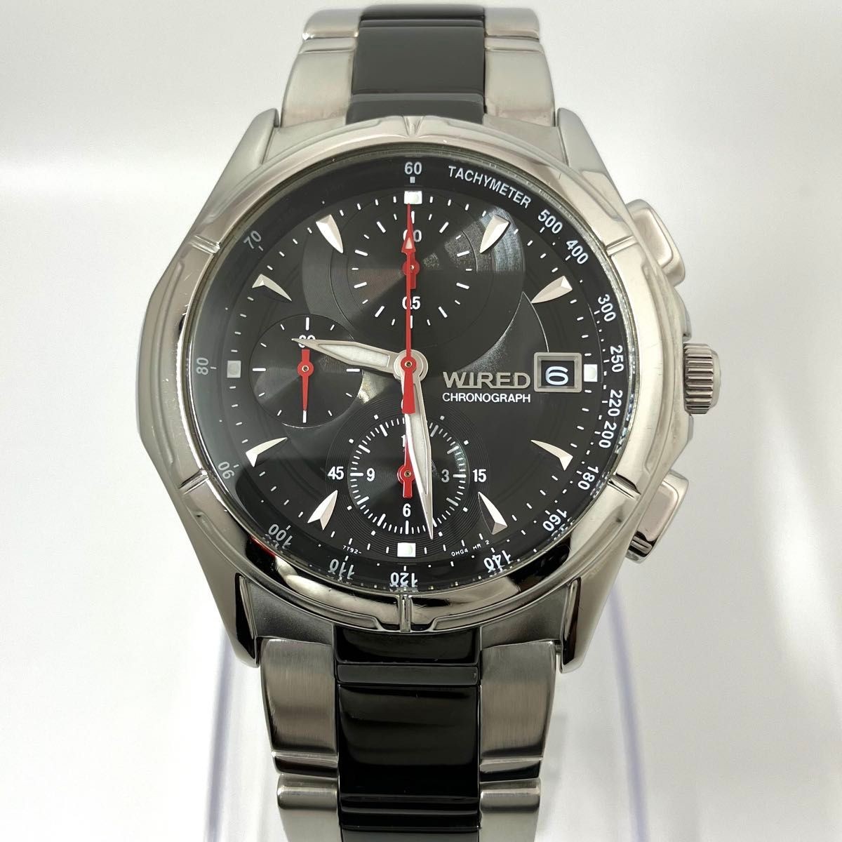 SEIKO Wired WIRED Chronograph Small Second Men’s Wristwatch Model 7T92 0GB0 AGBV