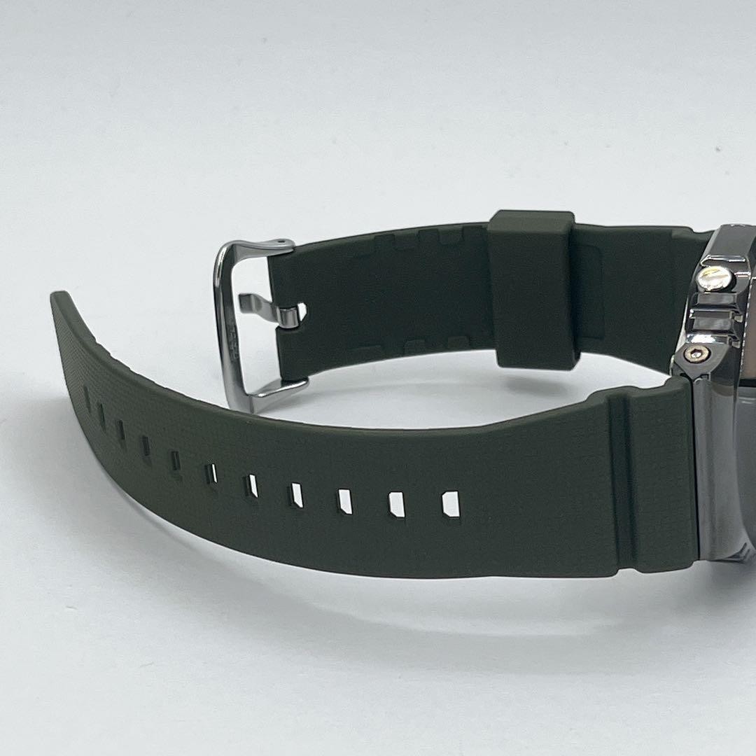 Excellent Condition New Battery G SHOCK GM 2100B Green Casioak Wristwatch
