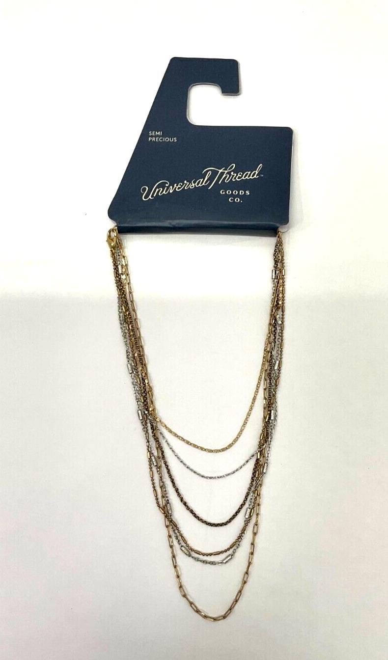 Mixed Delicate Chain Layered Necklace – Univeral Thread