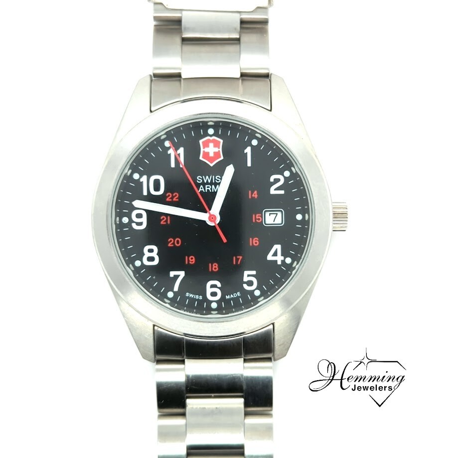 VICTORINOX SWISS ARMY “Garrison” 241083; Untested; AS IS for Parts/Repairs-Extra