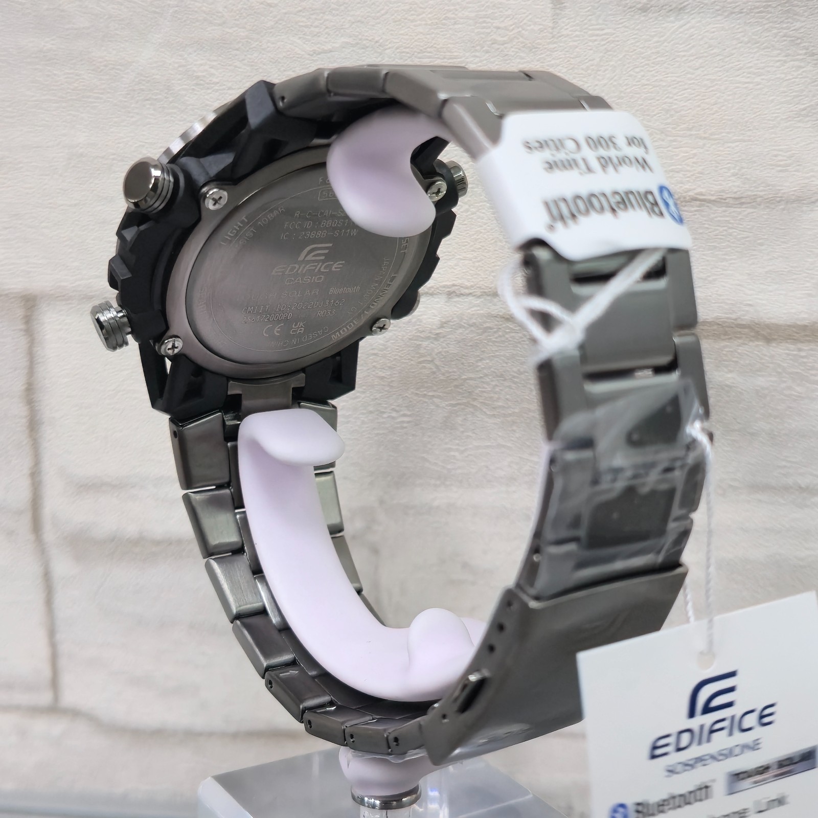 Casio Edifice Smartphone Link ECB-2000DC-1ADF Black Dial  51mm  New Men’s Watch