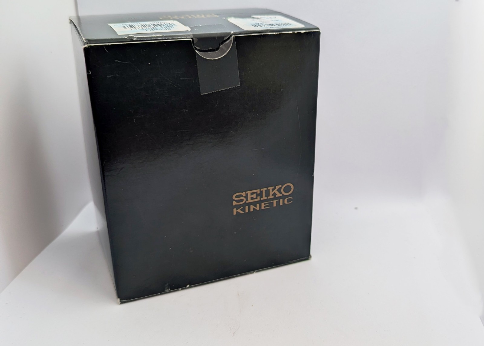 Seiko Premier Kinetic Perpetual Big Date Black Sapphire 7D48-0AM0| New Cap & Kit