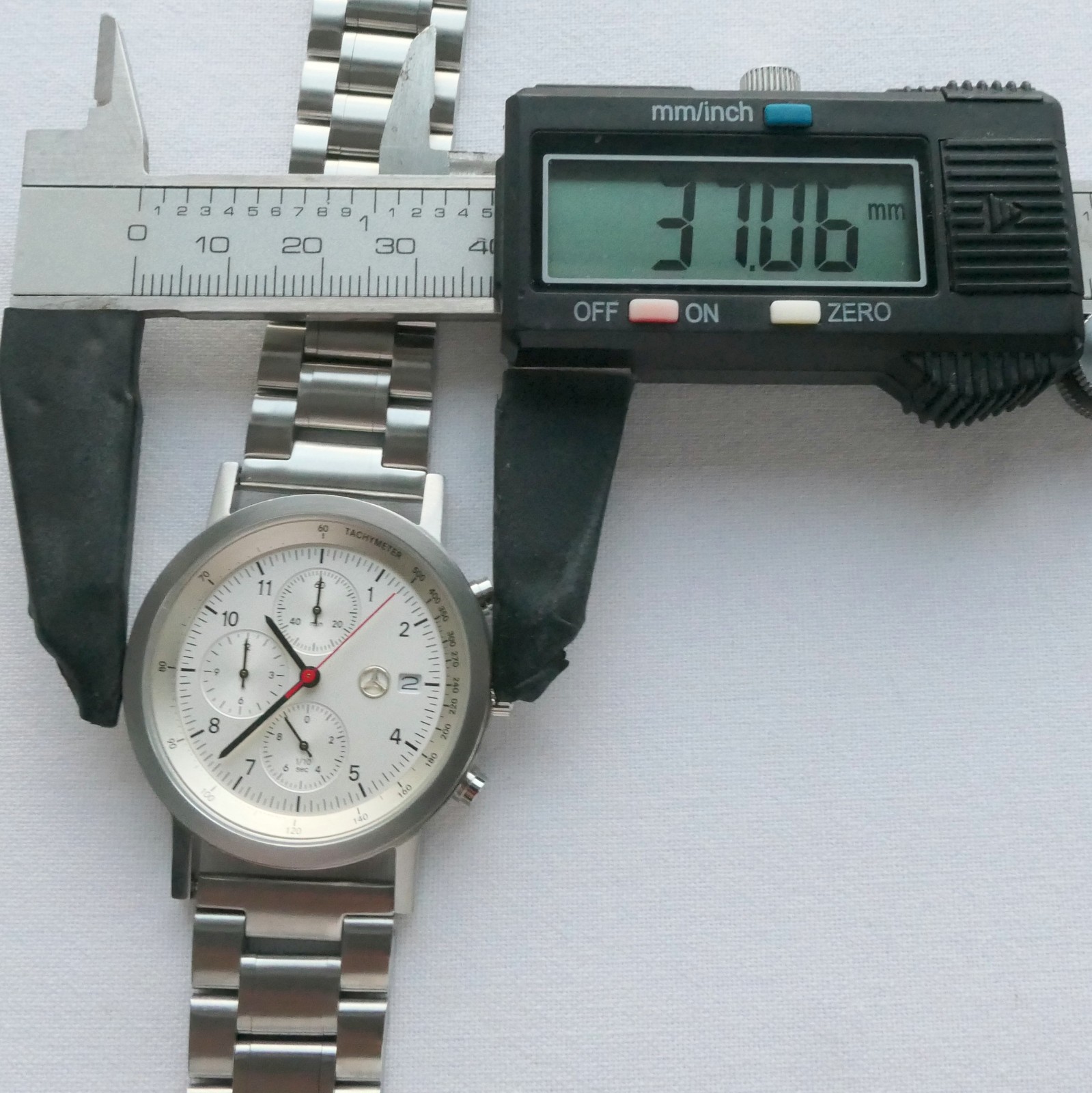 Mercedes Benz Motorsport AMG DTM C Class Racing Car Accessory Chronograph Watch