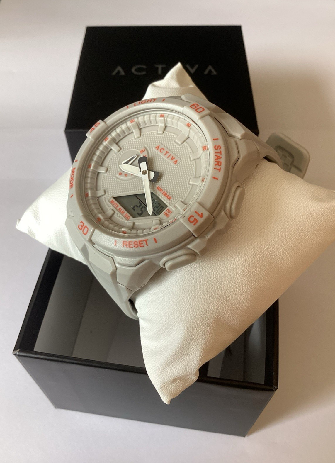 Activa X Invicta Digital Essentials Men’s Watch 53mm Grey ACW2583-002 Brand New