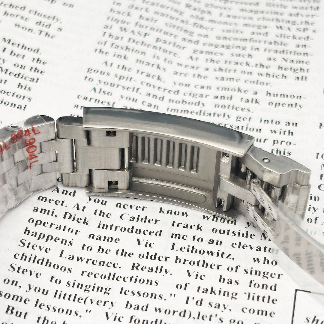 40MM Watch Case Ceramic Bezel Sapphire Glass fit ETA 2824 PT5000 movement