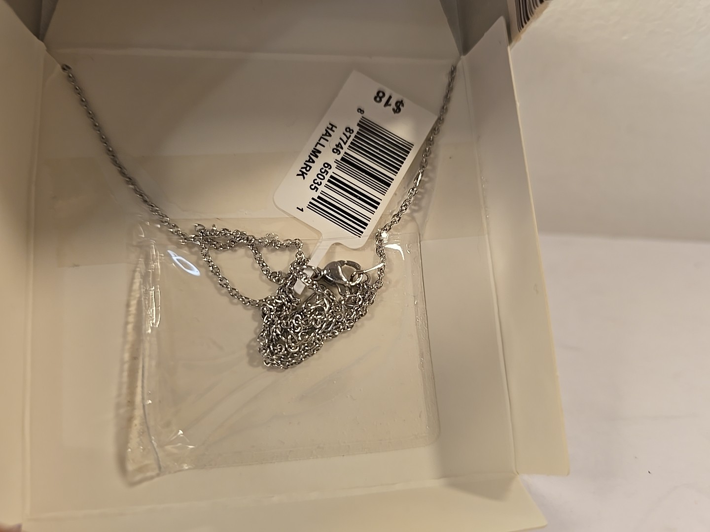 Connections from Hallmark Love Always Forever 3 Heart Stainless Steel Necklace
