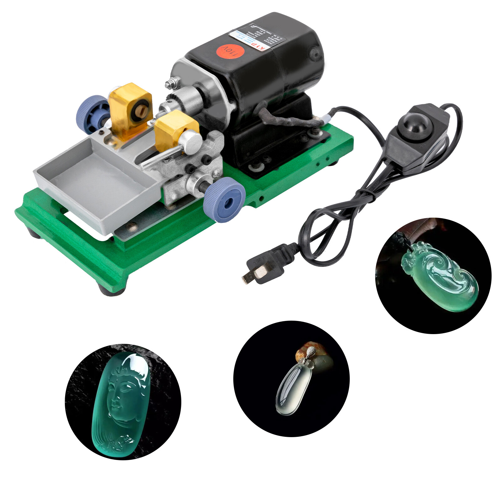 Pearl Drilling Machine Jewelry Drilling Machine Pearl Holing Beads Adjustable US