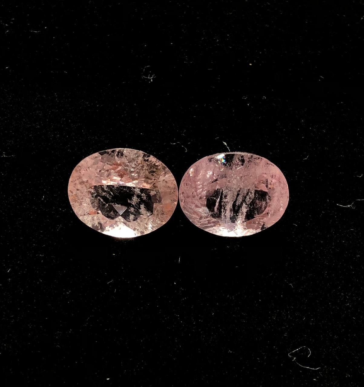 6.80Carat 100% Natural Pink Morganite Oval Faceted Gemstone 9x11x6mm From Africa