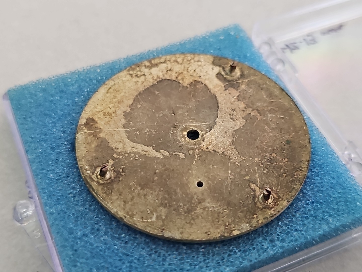 16S Elgin Pocket Watch Dial – Metal 42.13mm Good Condition