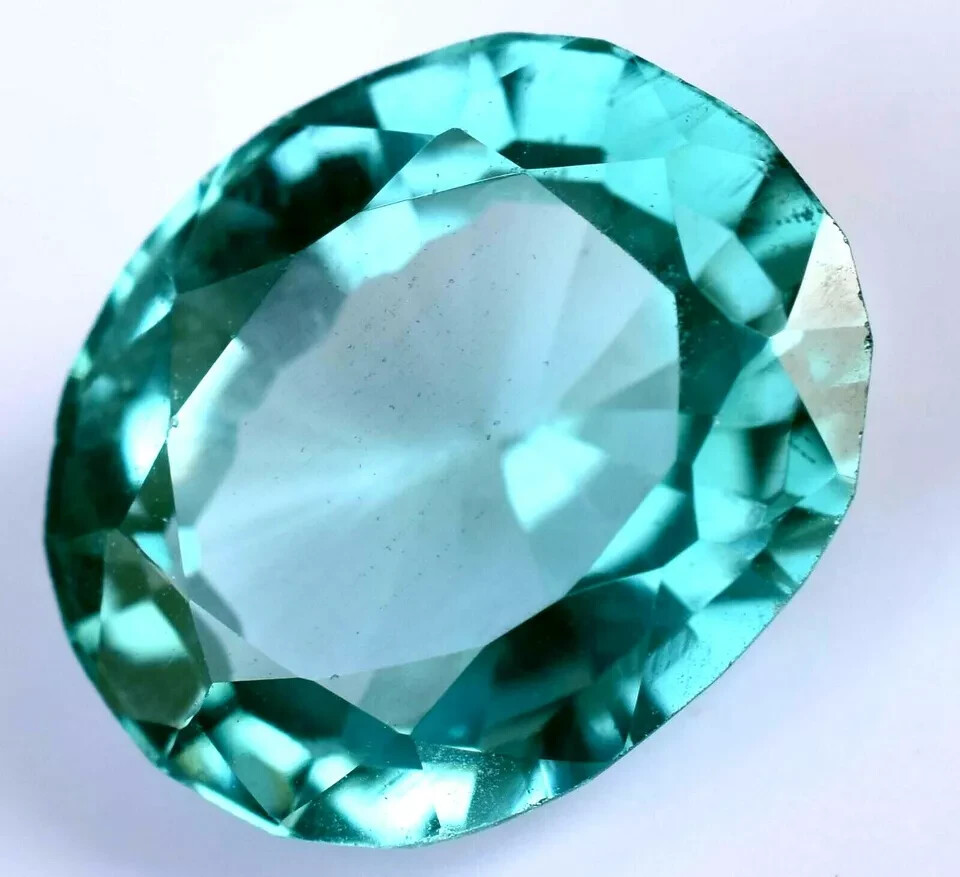 Certified 6 to 8 Ct Natural Paraiba Tourmaline Oval Cut Excellent Loose Gemstone