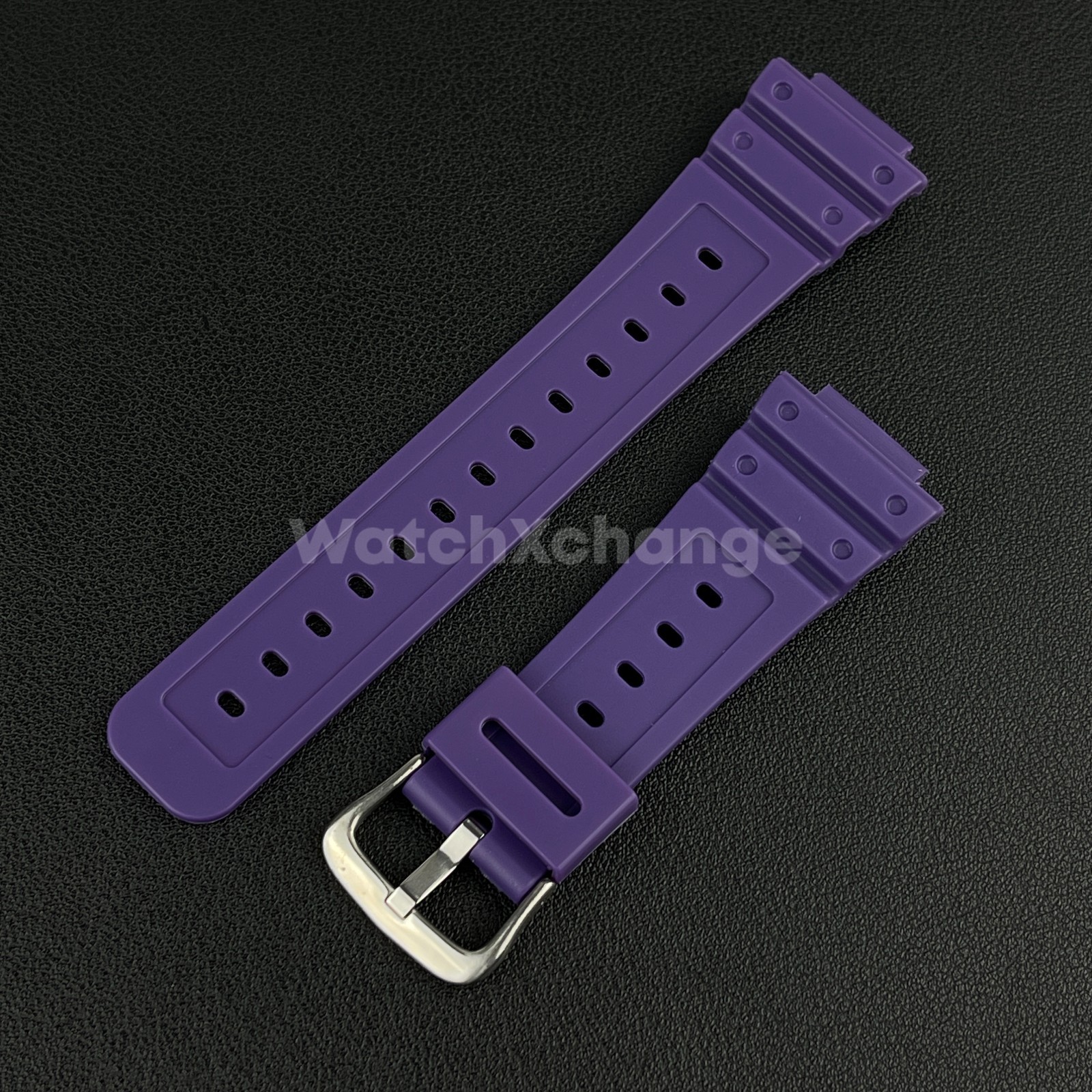 Purple Watch Strap For G-SHOCK Replacement Rubber Band CASIO GA2100 GA2110 16mm