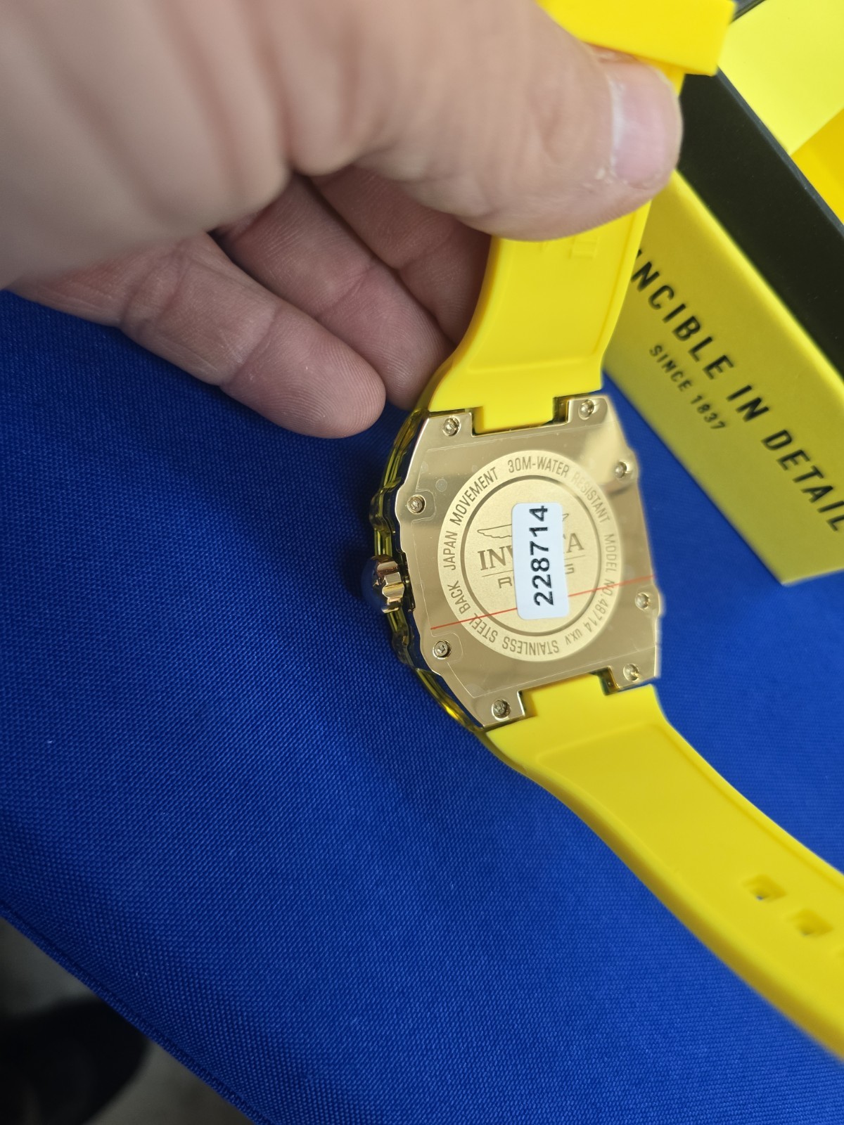 Invicta Men’s Racing Cyclone 48.5mm Quartz Watch 48714