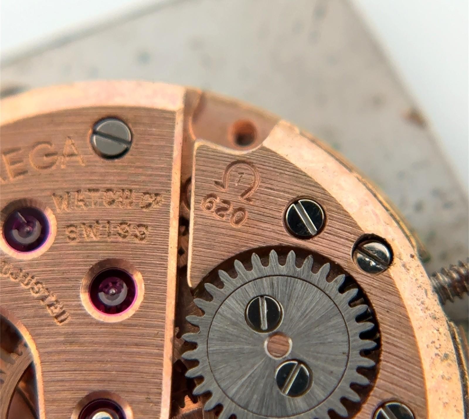 20.6mm Omega Tiffany & Co. Dial & Cal 620 17 Jewels Mechanical Manual Movement