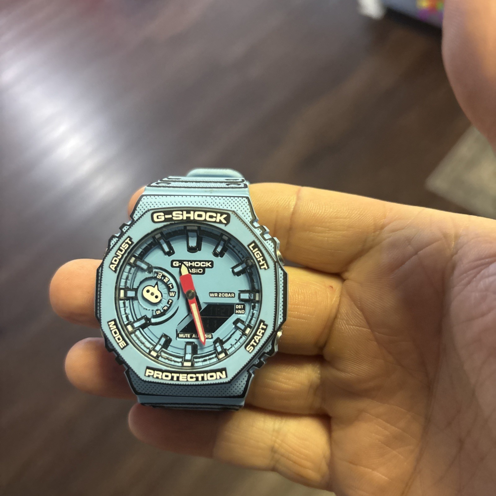Casio G-SHOCK MANGA THEME GA-2100MNG-2AJR Men’s Watch Octagon Blue NEW from JP