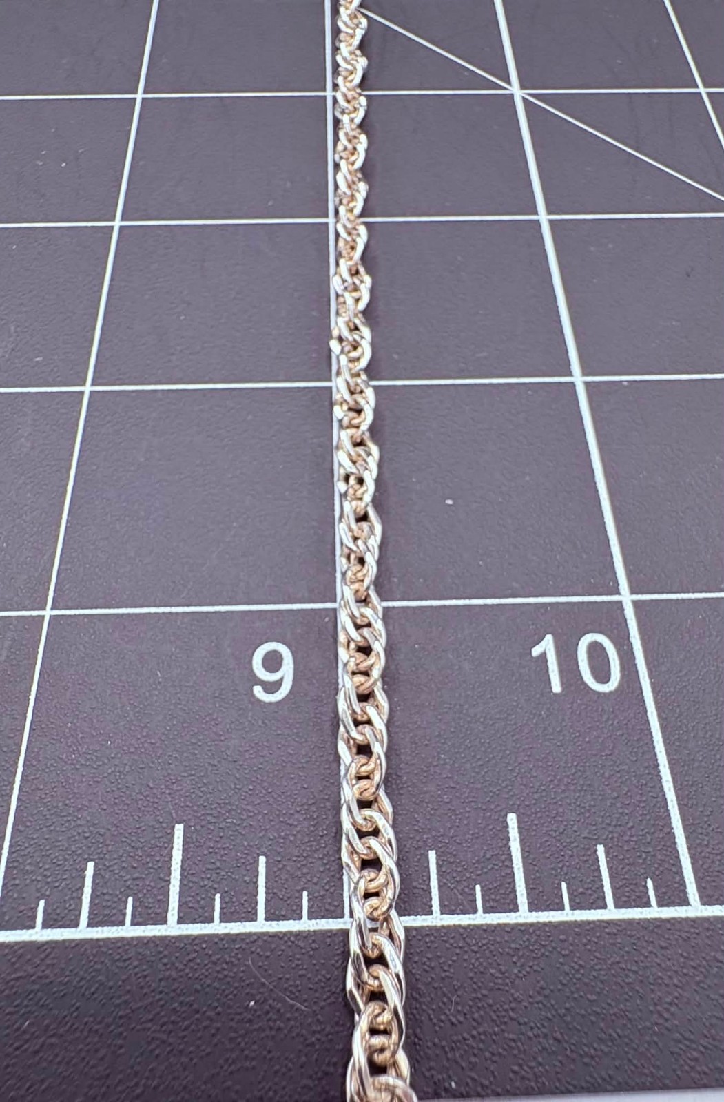 Italian 925 Sterling Silver 4.3mm Cuban Curb Link Bracelet 7.75″