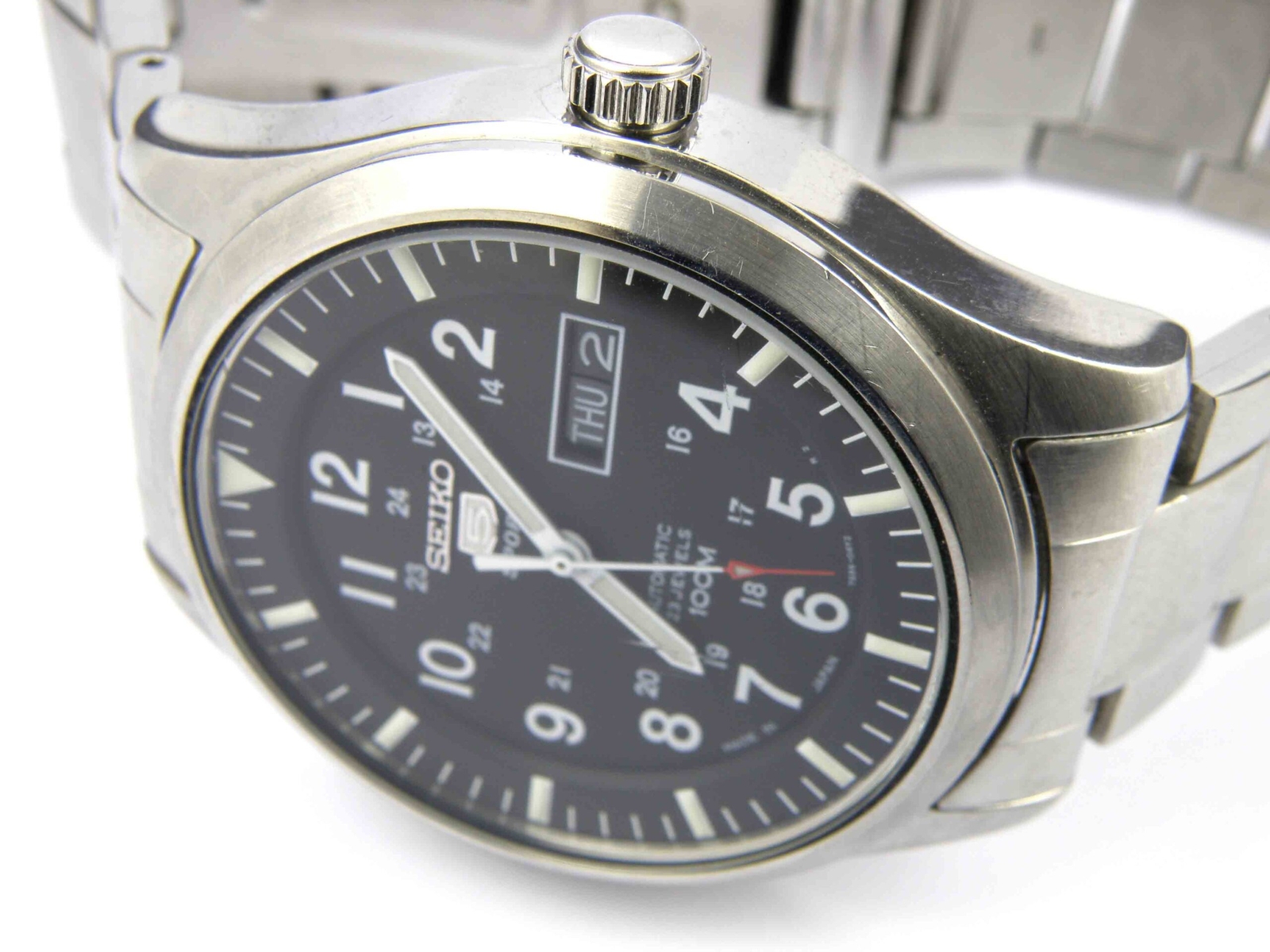Gents Seiko 5 Automatic Watch 7S36-03J0 – 100m