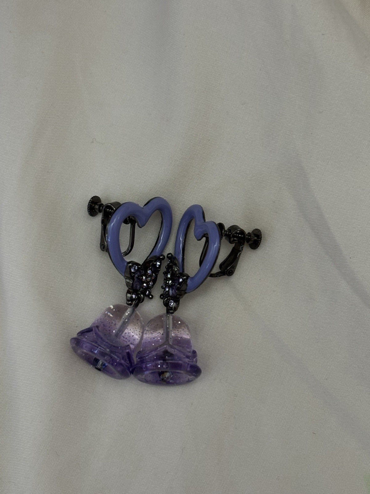 Sailor Moon Anna Sui Crystal Carillon Clip On Earrings