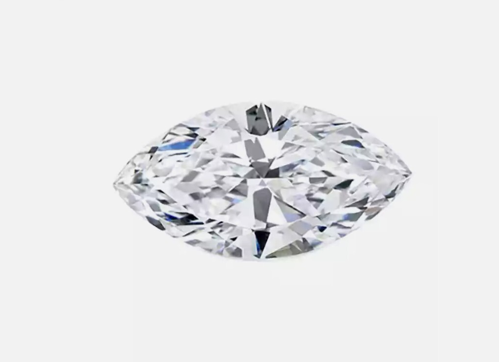 Lab-Grown 0.12 Ct CVD Diamond 1 Pc Marquise 2.5 x 4.5 mm IF Clarity Certified