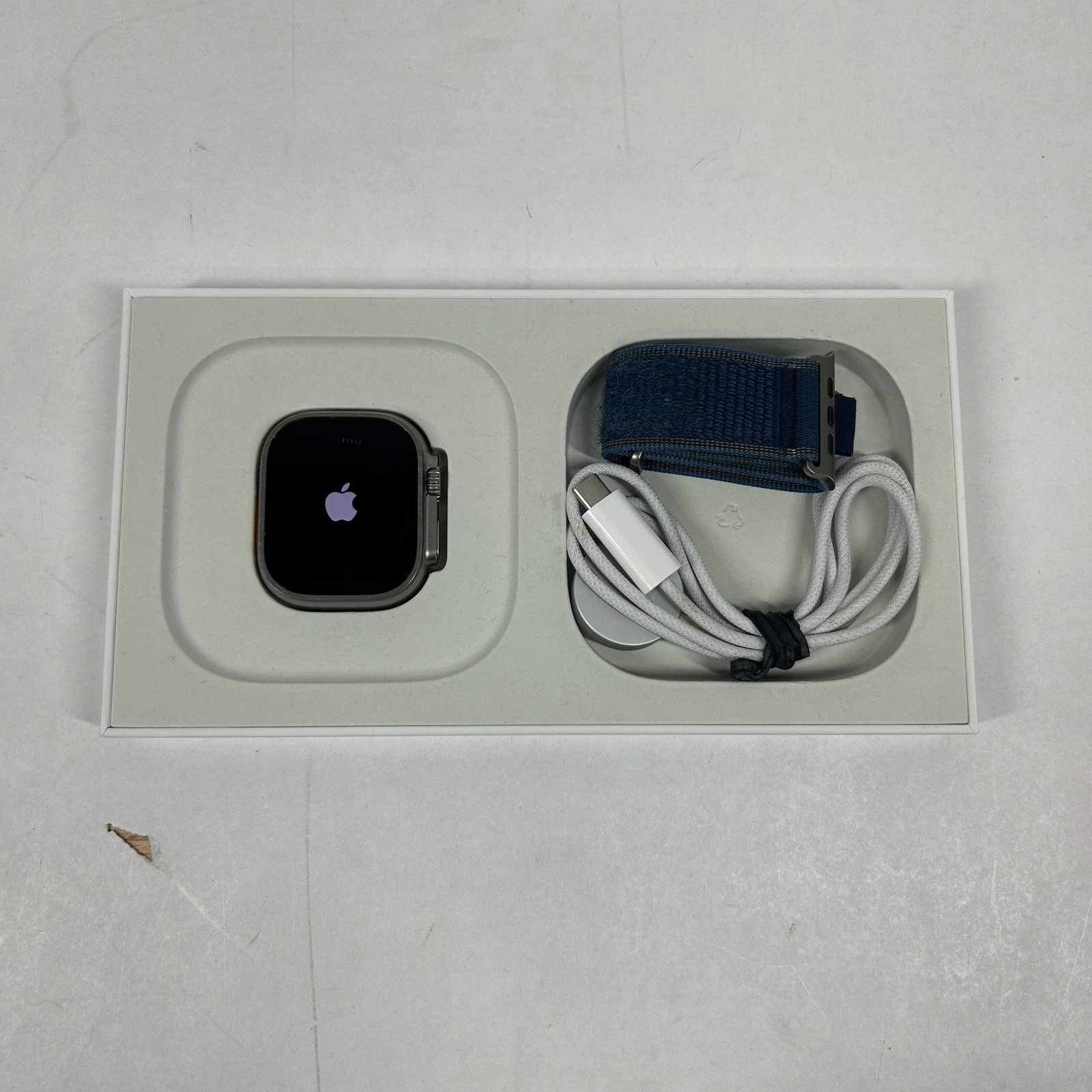 Unlocked Apple Watch Ultra 3 49MM Blue/Bright Blue Trail Loop MEWR4LW/A