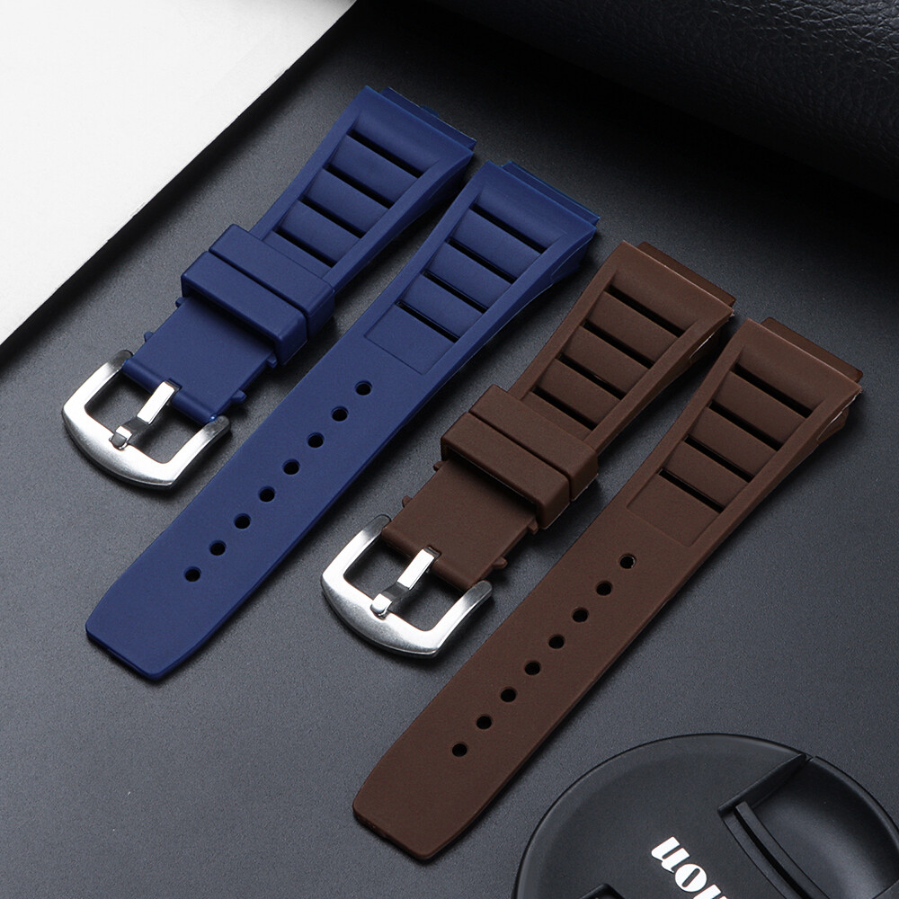 Rubber Watch Strap for Richard Mille Watch Bands Diving Silicone Sport 21mm*17mm