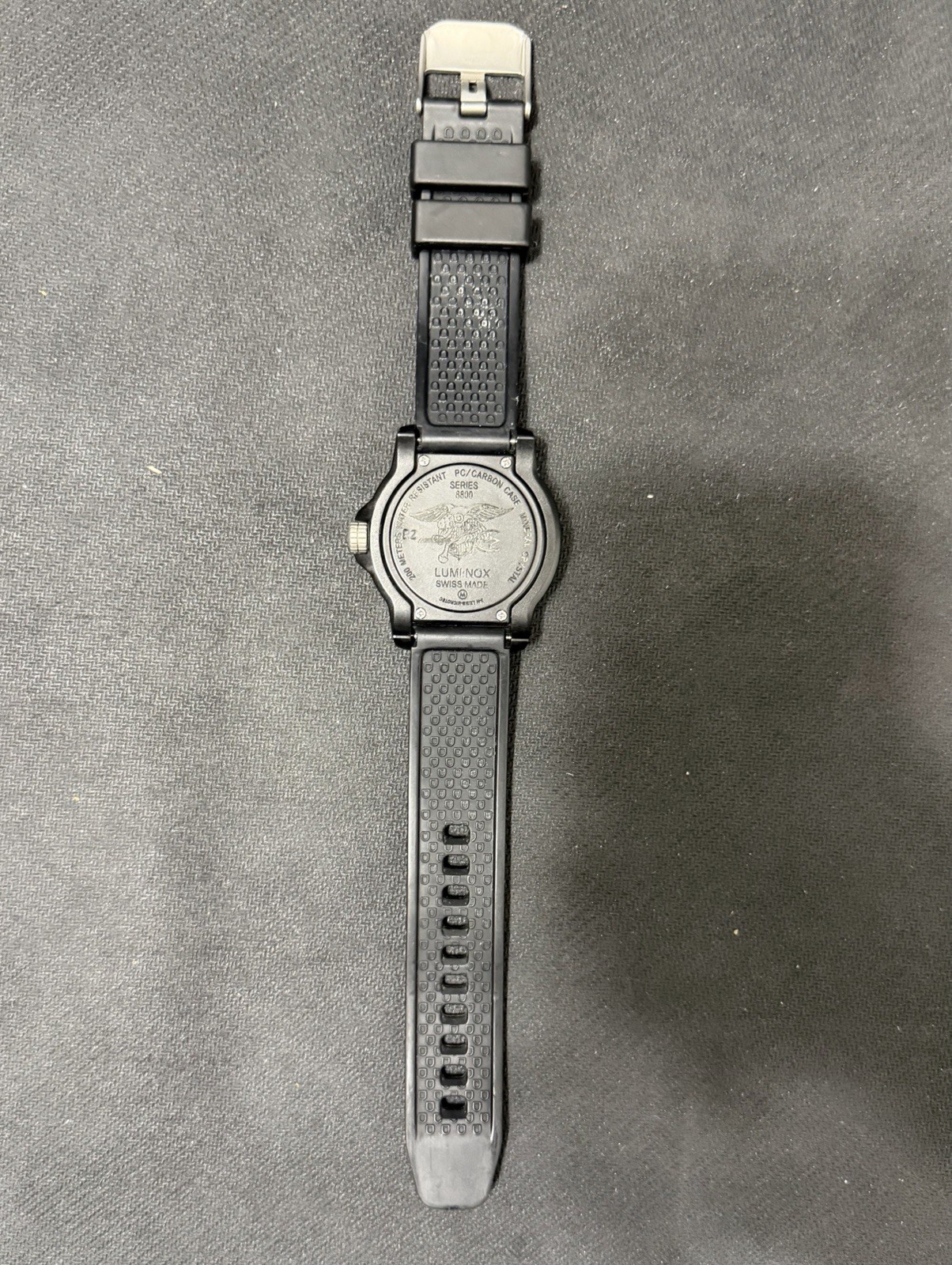 Luminox Navy SEAL 3910 Blackout 200M Swiss Quartz – Box & Papers – Preowned