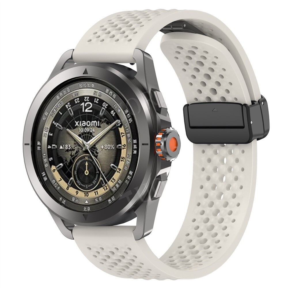 22mm Magnetic Silicone Strap Watch Band For Amazfit Bip 6/5 GTR 4/3/2/GTR 47mm
